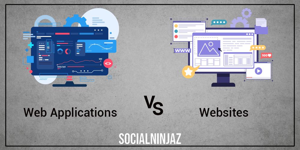 Difference between a Website and Web Application